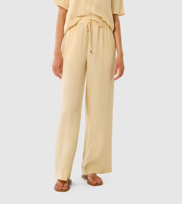 فورايفر نيو Emma Cupro Wide Leg Pant